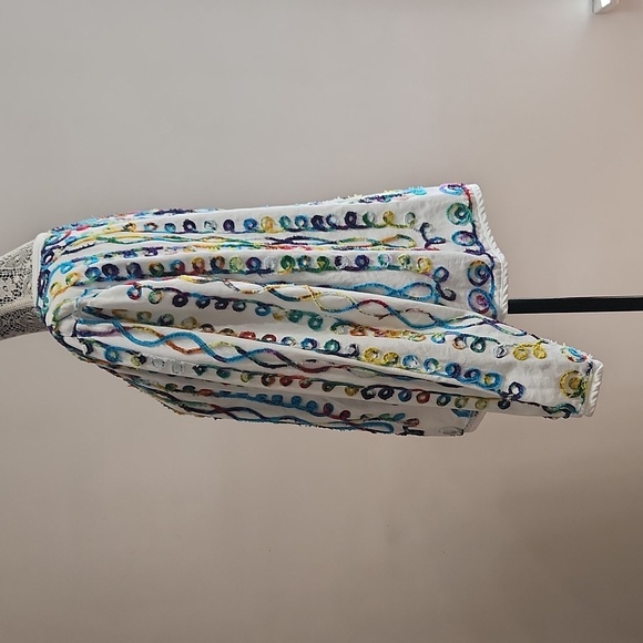 [L] Paragon white blazer, vintage - Picture 4 of 8